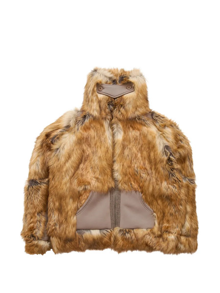  Ottolinger Multiline Faux-fur Jacket - Brown 
