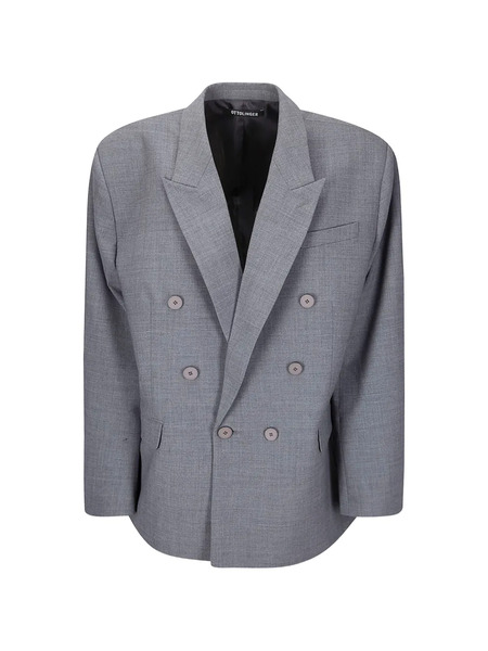  Ottolinger Oversized Buttoned Blazer - Grey 