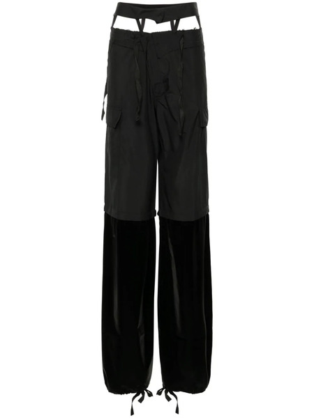  Ottolinger Raw-cut Finish Trousers - Black 
