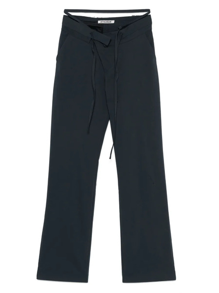  Ottolinger Raw Cut-waistband Trousers - Blue 