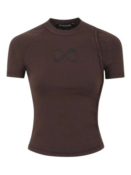  Ottolinger Round-neck T-shirt - Brown 