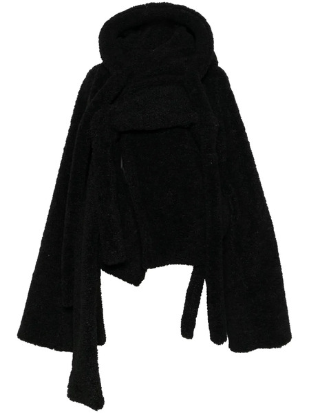 Ottolinger Wrap Teddy Jacket - Black 