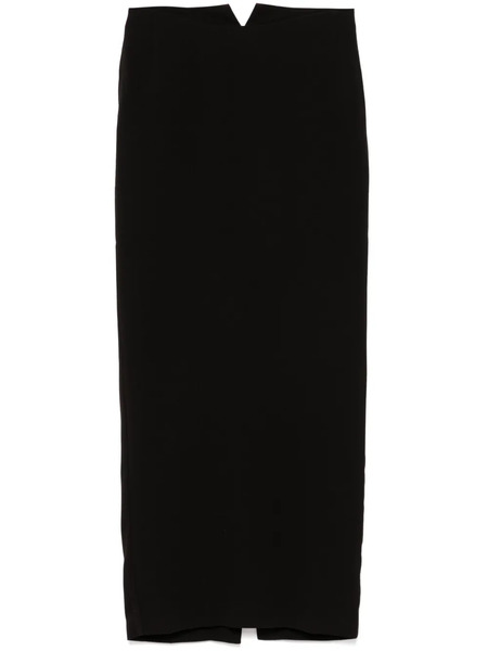  Oude Waag Dart-detail Skirt - Black 