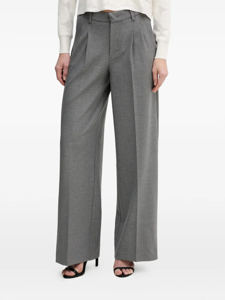  Oui Pleated Trousers - Grey 