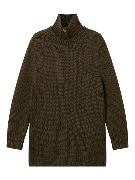  Our Legacy Button-collar Sweater - Green 