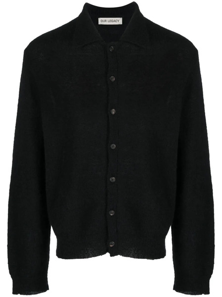  Our Legacy Buttoned Cardigan - Black 