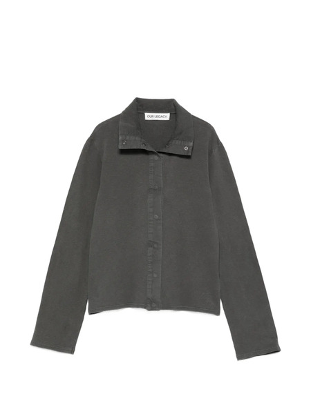  Our Legacy Buttoned Collared Jacket - Grey 
