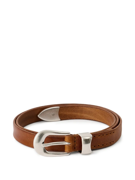  Our Legacy Cognac Leather Belt - Brown 