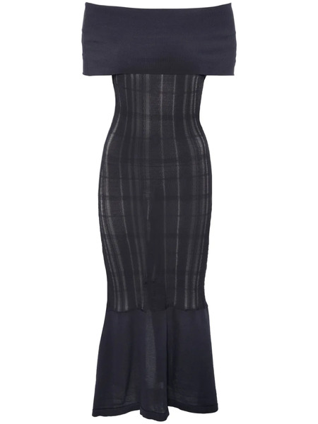  Our Legacy Cover Midi Dress - Blue 