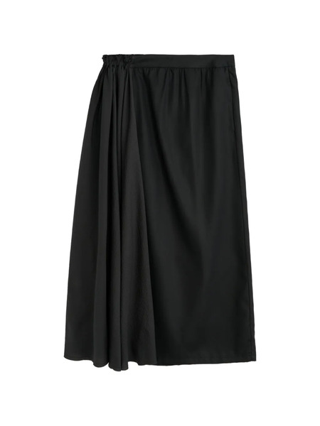  Our Legacy Draped Midi Skirt - Black 