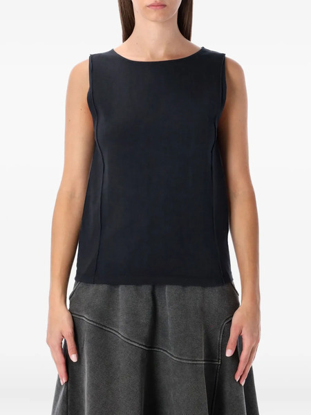  Our Legacy Fairisle Cut-out Top - Black 