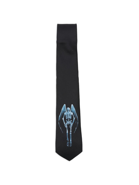 Our Legacy Fallen Angel Printed Tie - Black 
