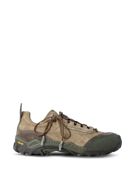  Our Legacy Gabe Round-toe Leather Sneakers - Neutrals 