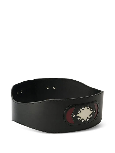  Our Legacy Girdle Leather Belt - Black 