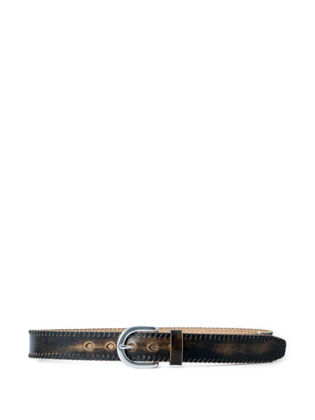  Our Legacy Leather Belt - Brown 