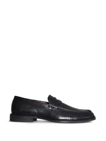  Our Legacy Light Penny-strap Loafers - Black 
