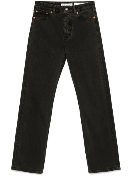  Our Legacy Linear Cut Trousers - Black 