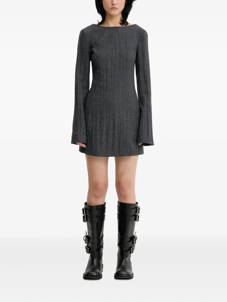  Our Legacy Long-sleeve Mini Dress - Grey 