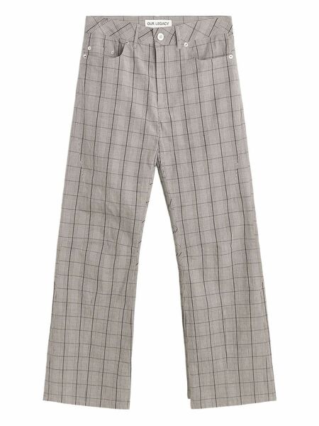  Our Legacy Moto Cut Trousers - Grey 