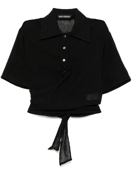  Our Legacy Nannas Shirt - Black 