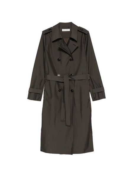  Our Legacy Origami Belted Trench Coat - Brown 