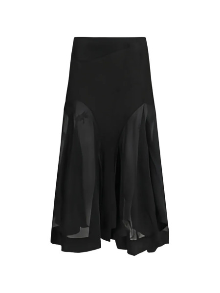  Our Legacy Petti Panelled Midi Skirt - Black 