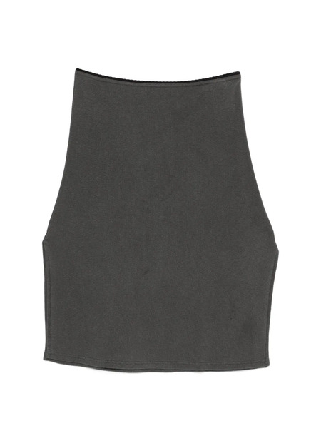  Our Legacy Picnic Scalloped-trim Midi Skirt - Grey 