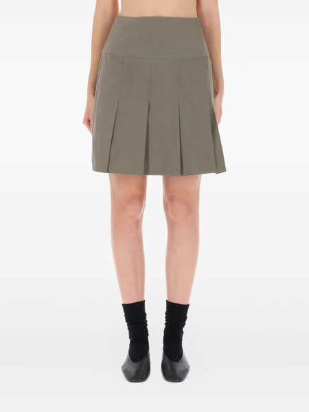  Our Legacy Pleated Mini Skirt - Green 