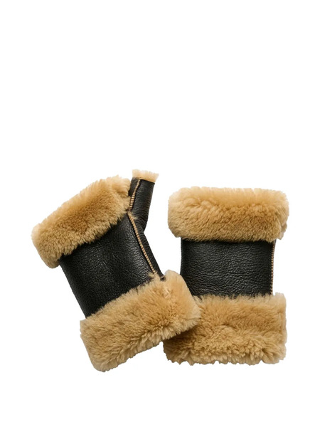  Our Legacy Shearling Gloves - Brown 