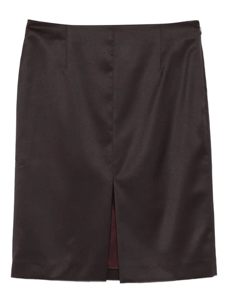  Our Legacy Siren Front-split Mini Skirt - Purple 