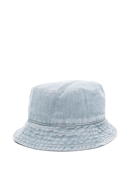  Our Legacy Stitched Brim Bucket Beanie Hat - Blue 