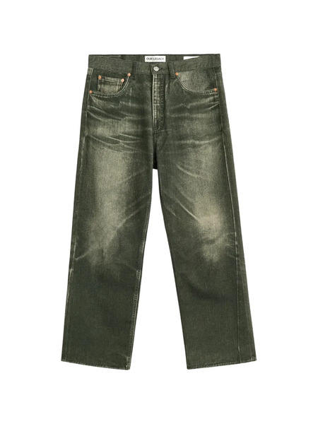  Our Legacy Third Cut Five-pocket Distressed Jeans - Black 