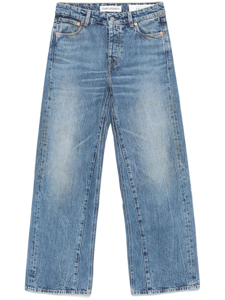  Our Legacy Treble Cut Jeans - Blue 