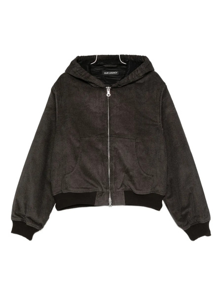  Our Legacy Twill Hooded Jacket - Brown 