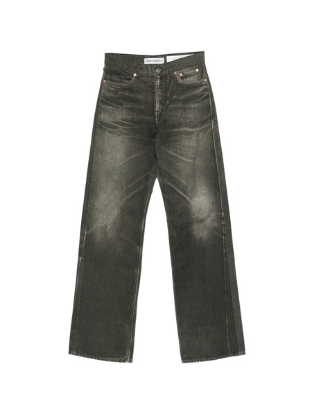 Our Legacy Wata Cut Straight-leg Jeans - Grey 