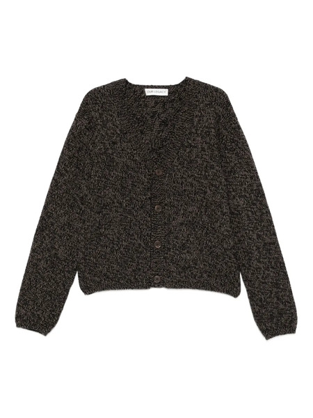  Our Legacy Wool Cardigan - Brown 