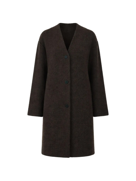 Oyuna Buttoned Coat - Brown 