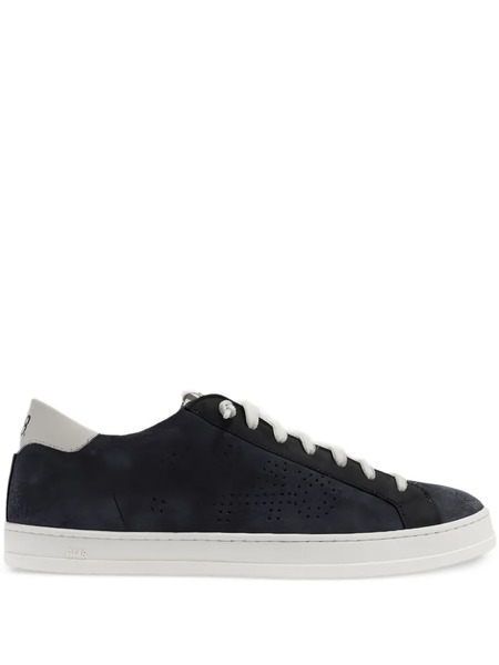  P448 John Perforated Suede Sneakers - Blue 