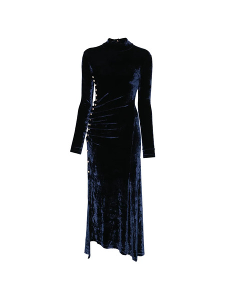  Paco Rabanne Pre-owned Button-detail Dress - Blue 