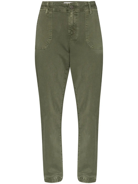  Paige Mayslie Cargo Jeans - Green 