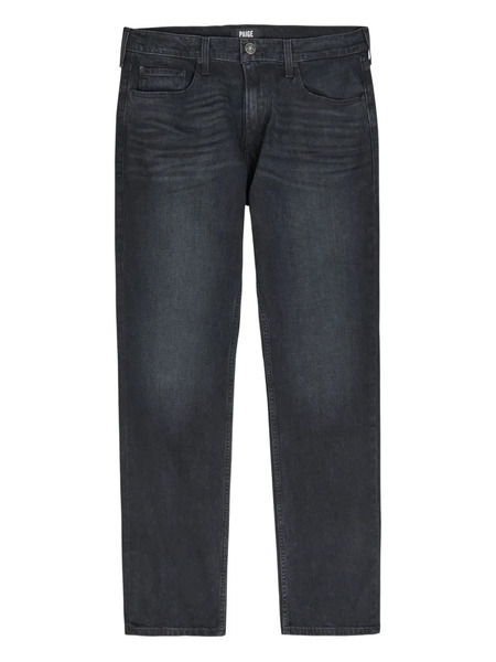  Paige Washed Denim Jeans - Grey 