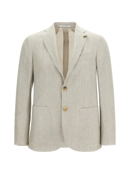  Pal Zileri Brera Single-breasted Blazer - Grey 