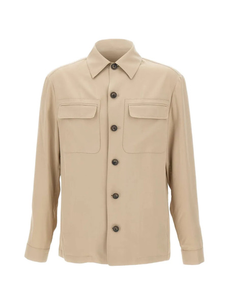  Pal Zileri Chest-pockets Button Jacket - Neutrals 