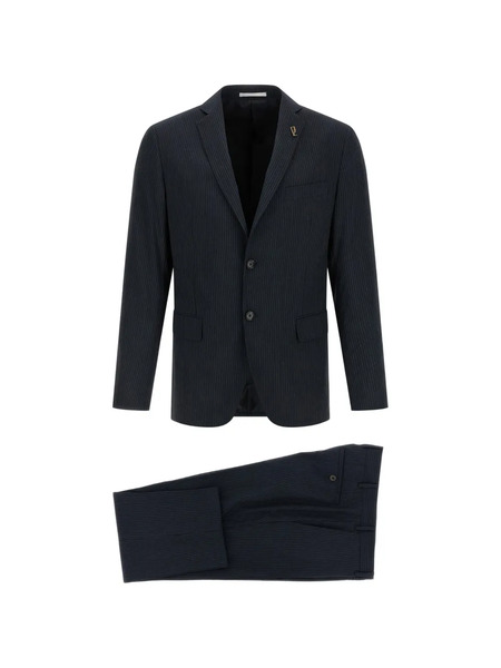  Pal Zileri Pinstriped Suit - Blue 