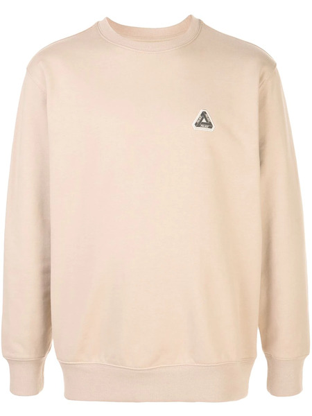  Palace Sofar Crew-neck Sweatshirt - Neutrals 