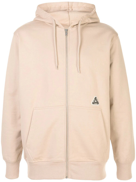  Palace Sofar Zip-up Hoodie - Neutrals 