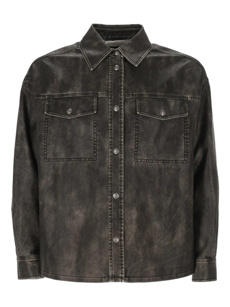  Palm Angels Double-pocket Shirt - Black 
