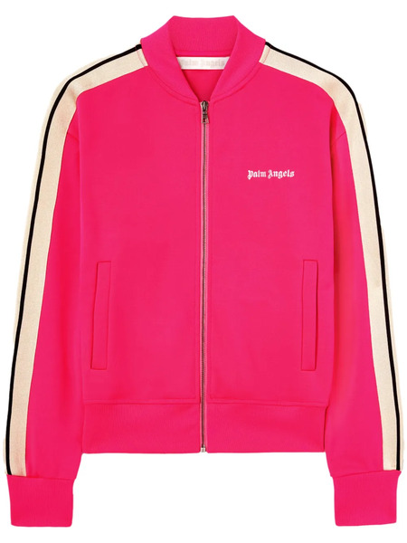  Palm Angels Embroidered Bomber Jacket - Pink 