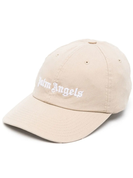  Palm Angels Embroidered-logo Cap - Neutrals 