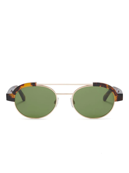  Palm Angels Eyewear Artesia Sunglasses - Brown 